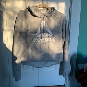 Reebok cropped sweatshirt